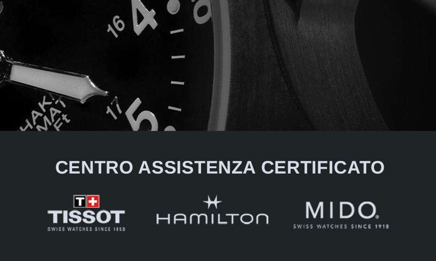 assistenza certificata hamilton e tissot a Modica_